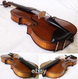 FINE OLD GERMAN VIOLIN around 1930 video ANTIQUE master? 296