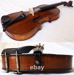 FINE OLD GERMAN VIOLIN around 1930 video ANTIQUE master? 296