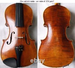 FINE OLD GERMAN VIOLIN around 1930 video ANTIQUE master? 306