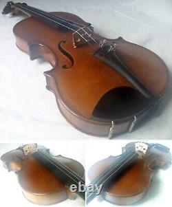 FINE OLD VIOLIN around 1950s see VIDEO ANTIQUE VIOLINO? 445