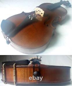 FINE OLD VIOLIN around 1950s see VIDEO ANTIQUE VIOLINO? 445