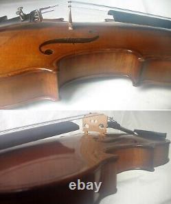 FINE OLD VIOLIN around 1950s see VIDEO ANTIQUE VIOLINO? 445