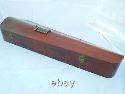 Fantastic Victorian Violin Case With Fitted Interior With Key