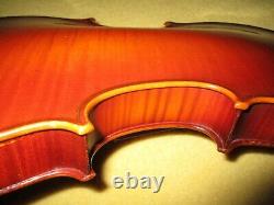 Fine Old 1920s Vintage Roth & Lederer 4/4 Violin-HUGE Warm Sound-Free Ship