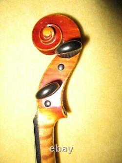 Fine Old 1920s Vintage Roth & Lederer 4/4 Violin-HUGE Warm Sound-Free Ship