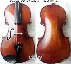 Fine Old French Master Violin 1920 / 1930 Video Antique? 452