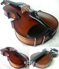 Fine Old French Master Violin 1920 / 1930 Video Antique? 452