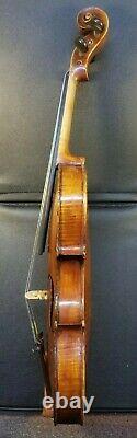 Fine Old French Violin 4/4 Labeled Louis Guersan Fully Professional Set Up