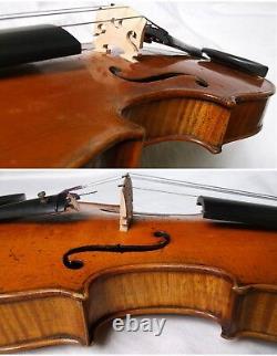 Fine Old German Master Violin J. Kliment Video Antique Rare? 89