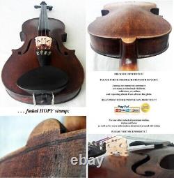 Fine Old Hopf Violin 1910 /1920 -video- Antique Rare Master? 454