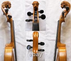 Fine Old Lionhead Violin Video Antique Rare Lion Head 250