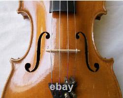Fine Old Lionhead Violin Video Antique Rare Lion Head? 250