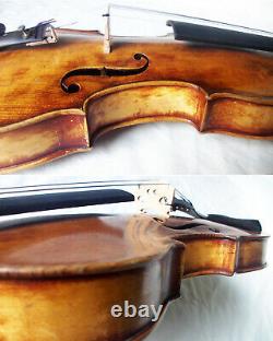 Fine Old Lionhead Violin Video Antique Rare Lion Head 334