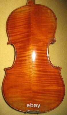 Fine Rare Old 1990s Vintage Italian School 4/4 Violin-Huge Warm Sound-A Cannon