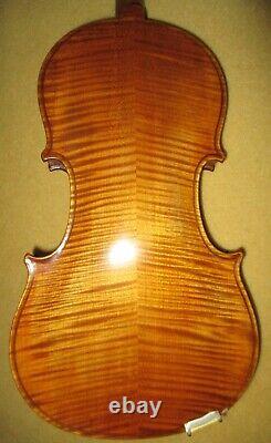 Fine Rare Old Antique 1915 Vintage German Master 4/4 Violin-Solo Sound-Free Ship