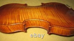 Fine Rare Old Antique 1915 Vintage German Master 4/4 Violin-Solo Sound-Free Ship