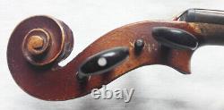 For Restoration Old Czech Stradiuarius Violin Antique Rare? 14