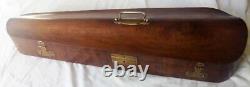 Free Shipping Old Wooden German Violin Case Antique Rare? 2