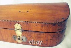Free Shipping Old Wooden German Violin Case Antique Rare? 3