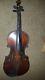 Full Size Vintage Antique Old Violin Size 4/4 Labeled Made In France