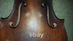 Full Size Vintage Antique Old Violin Size 4/4 Labeled Made In France