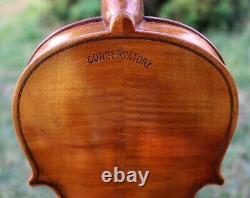 Full tone! Better quality. 3/4 OLD Germany VIOLIN, circa 1900, LISTEN VIDEO