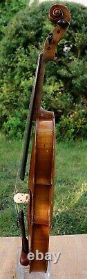 Full tone! Better quality. 3/4 OLD Germany VIOLIN, circa 1900, LISTEN VIDEO