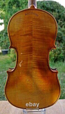 Full tone! Better quality. 3/4 OLD Germany VIOLIN, circa 1900, recommended