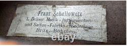 GOOD OLD GERMAN VIOLIN SCHALLOWETZ video RARE ANTIQUE? 116