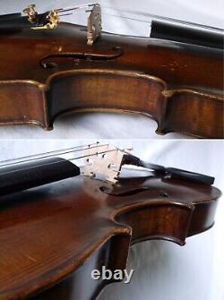 GOOD OLD GERMAN VIOLIN SCHUSTER -video RARE ANTIQUE MASTER? 046