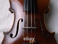 GOOD OLD GERMAN VIOLIN SCHUSTER -video RARE ANTIQUE MASTER? 046