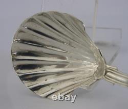 Georgian Sterling Silver Fiddle Thread Pattern Caddy Spoon 1815 Antique