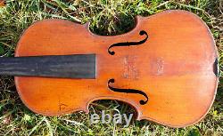 Good antique old vintage 4/4 violin, Stradivarius copy, Japan, c. 1920s, #1336