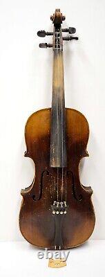 HOPF 4/4 Full Size Violin with Theodore Boyd 1960 Repair Tag Antique Vtg