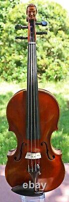 Handcrafted OLE BULL HEAD ANTIQUE OLD VIOLIN. LISTEN to the VIDEO