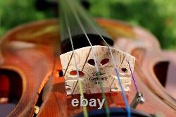 Handcrafted OLE BULL HEAD ANTIQUE OLD VIOLIN. LISTEN to the VIDEO