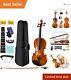 Handcrafted Violin For Kids & Beginners Ready To Play, Complete Outfit 4/4