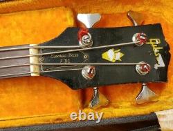 I239 Vintage Gibson EB-1 Violin Bass Guitar with Case serial number 810964