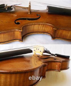 INTERESTING OLD 4/4 VIOLIN see video ANTIQUE Violino? 287
