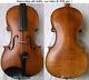 Interesting Old 4/4 Violin See Video Antique Fine Violino? 862