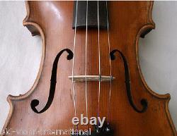 INTERESTING OLD 4/4 VIOLIN see video ANTIQUE fine Violino? 862