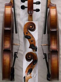 Interesting Old German Violin Video Antique Fine Rare 938