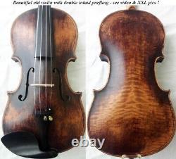 Interesting Old Master Violin Video Antique Fine Rare? 550