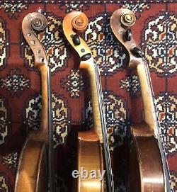 Interesting old violins (3) for repair