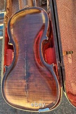 Johan Baptist Schweitzer Antique 4/4 Violin with Wood Case