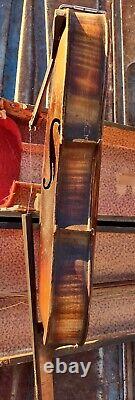 Johan Baptist Schweitzer Antique 4/4 Violin with Wood Case