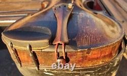 Johan Baptist Schweitzer Antique 4/4 Violin with Wood Case