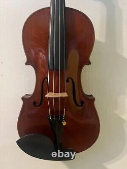 Joseph Rau Full size 4/4 Violin Germany Stradivarius Geigenbau Nurenburg 1907