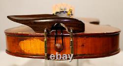 LISTEN the VIDEO! Old late19th century Antique German violin, Full, deep tone