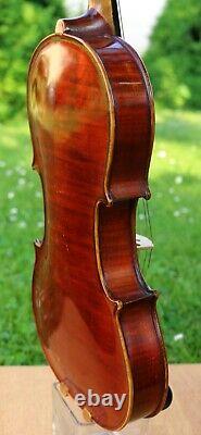 LISTEN to VIDEO! OLD BOHEMIAN VIOLIN-STAINER model 1665, late 19th century